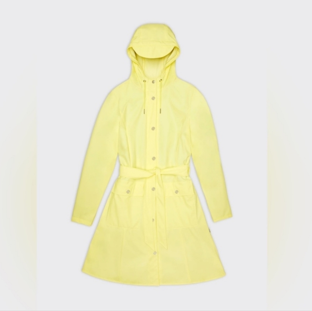 Rains belted raincoat